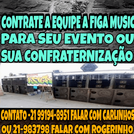 CONTRATE A EQUIPE DE SOM A FIGA MUSIC